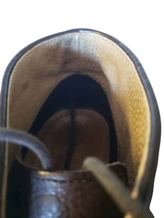 Banana Republic Chocolate Brown Leather Chukka Lace Up Boots Size 8 main image 4